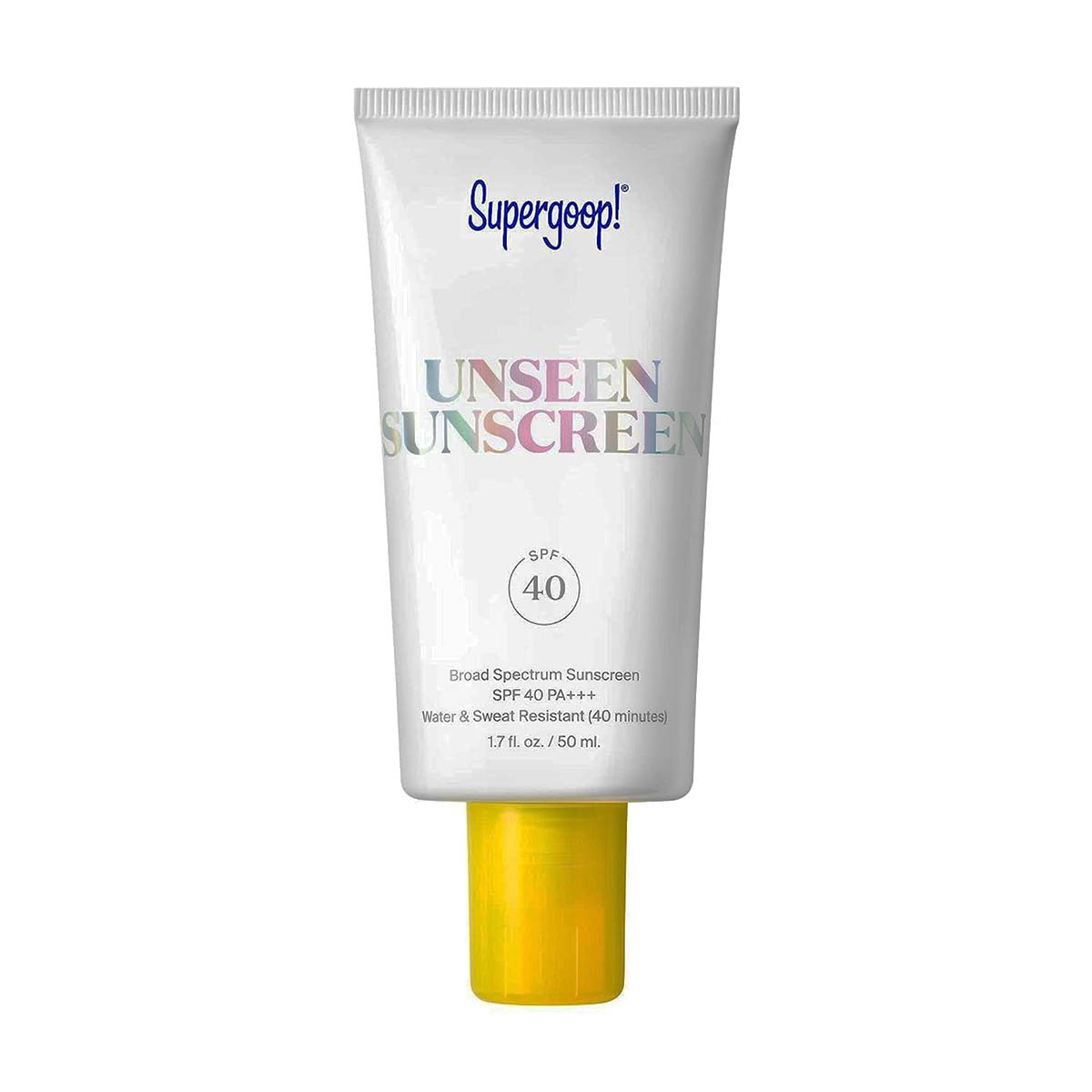 Supergoop! Unseen Sunscreen - SPF 40-1.7 fl oz - Invisible, Broad Spectrum Face Sunscreen